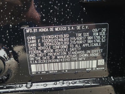 2027 Honda HR-V LX
