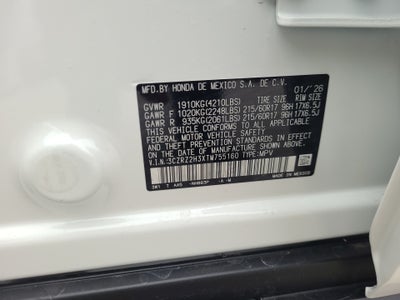 2026 Honda HR-V AWD LX