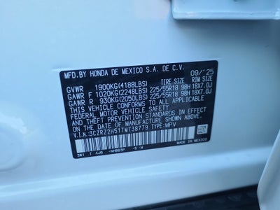 2026 Honda HR-V AWD Sport