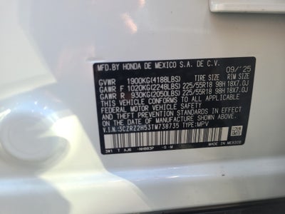 2026 Honda HR-V AWD Sport