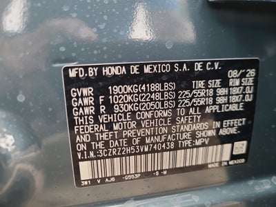 2027 Honda HR-V Sport