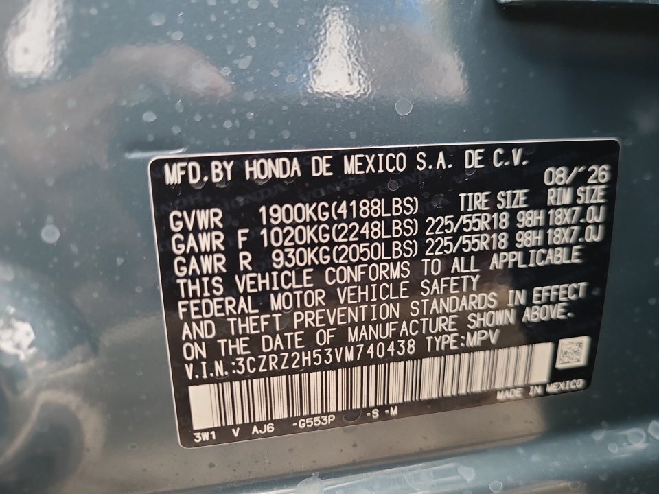 2027 Honda HR-V Sport