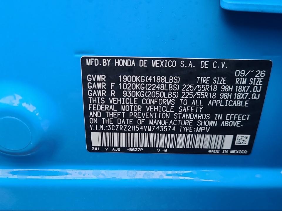 2027 Honda HR-V Sport