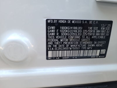 2026 Honda HR-V AWD Sport