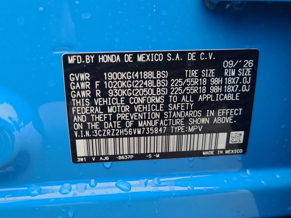 2027 Honda HR-V Sport