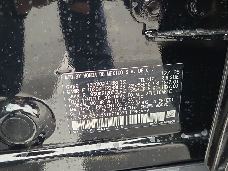 2026 Honda HR-V AWD Sport