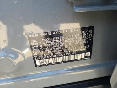 2026 Honda HR-V AWD Sport