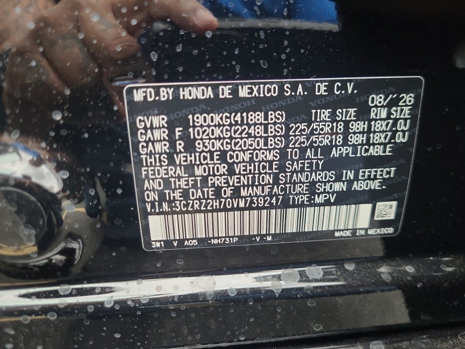 2027 Honda HR-V EX-L
