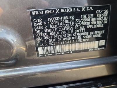 2027 Honda HR-V EX-L