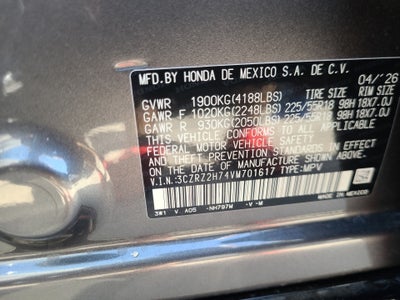 2027 Honda HR-V EX-L