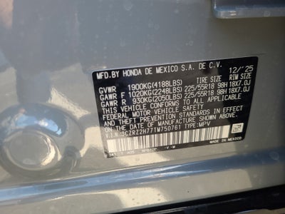 2026 Honda HR-V AWD EX-L