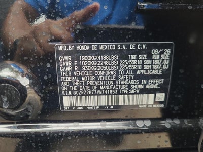 2027 Honda HR-V EX-L