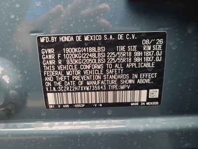 2027 Honda HR-V EX-L