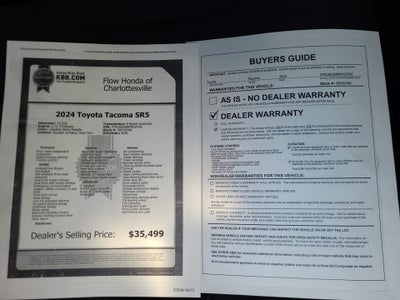 2024 Toyota Tacoma SR5