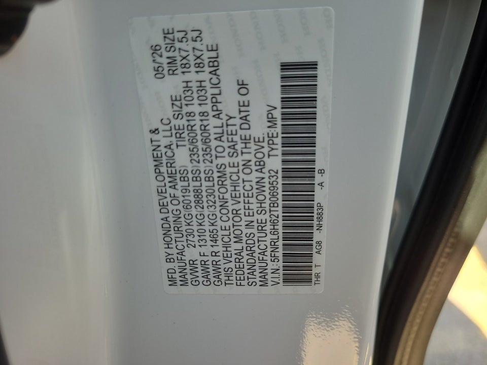 2026 Honda Odyssey EX-L