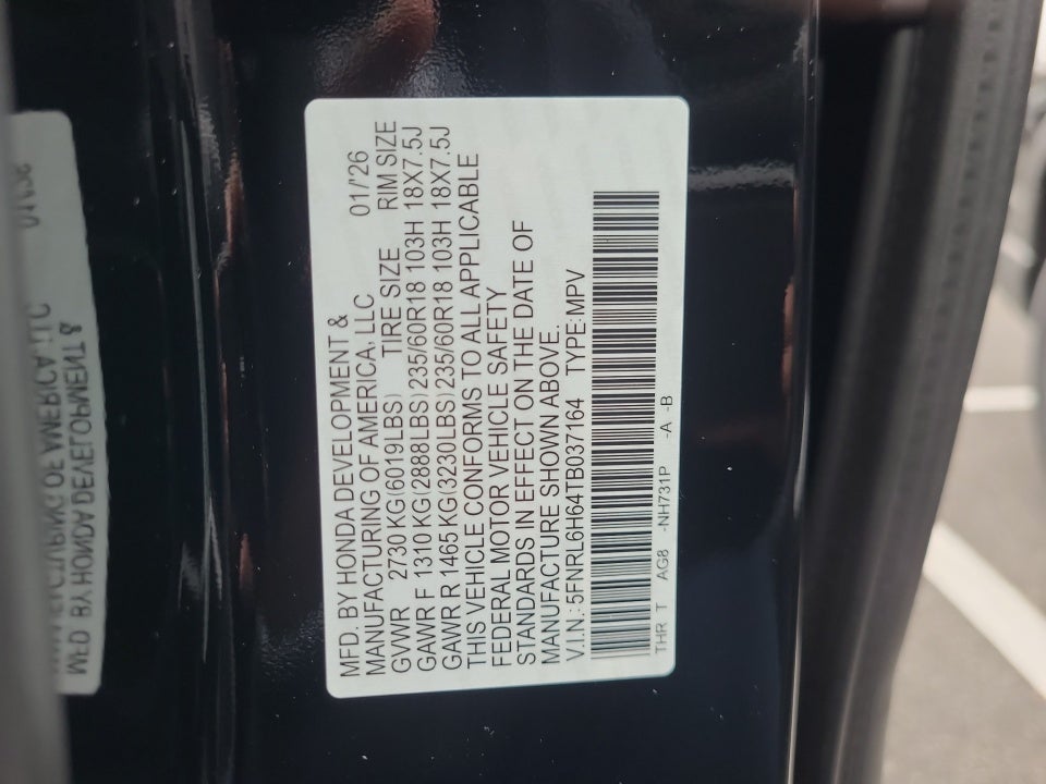 2026 Honda Odyssey EX-L