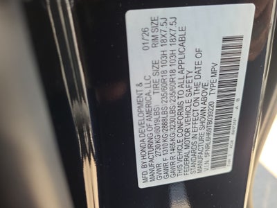 2026 Honda Odyssey EX-L