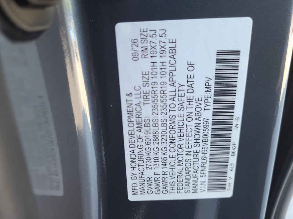 2027 Honda Odyssey Elite
