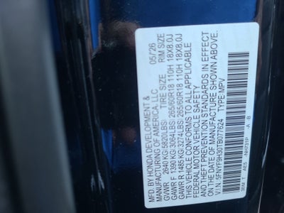 2026 Honda Passport RTL