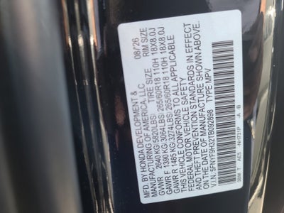 2026 Honda Passport RTL
