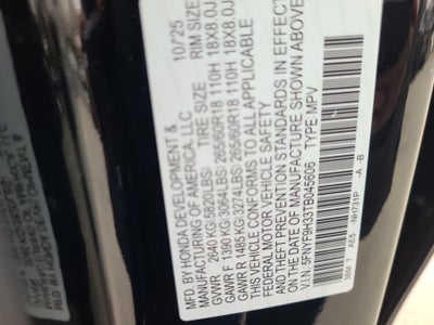 2026 Honda Passport AWD RTL