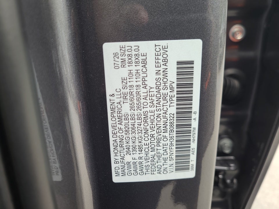 2026 Honda Passport RTL