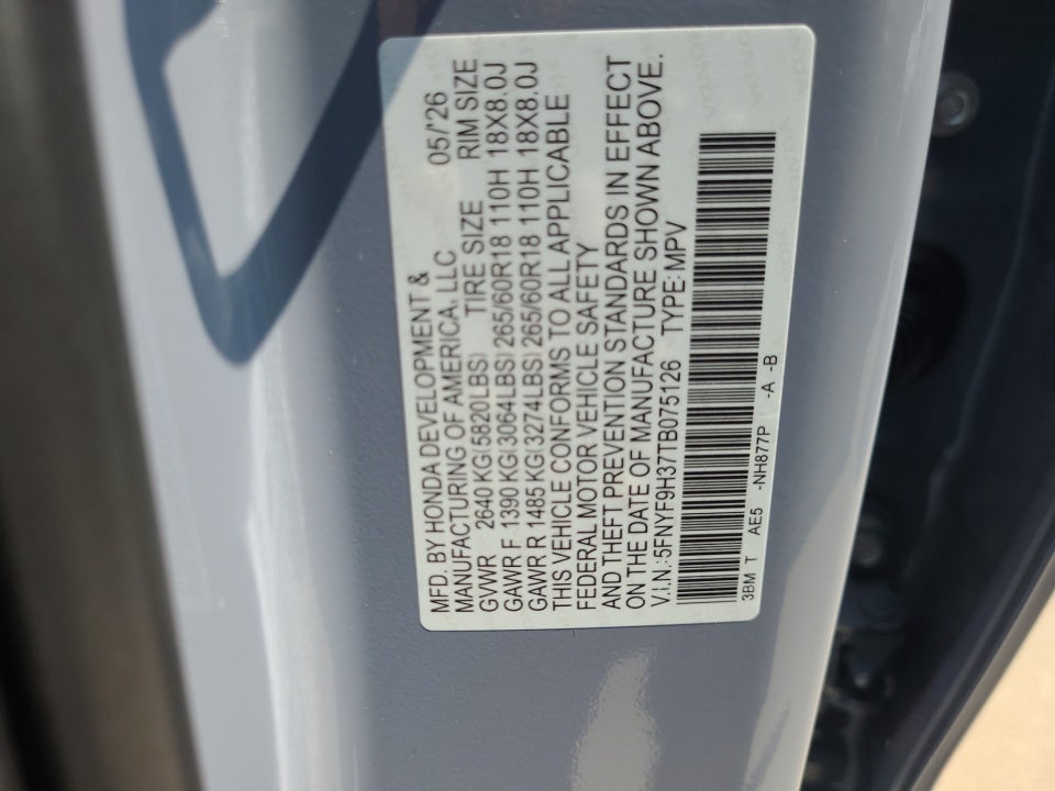 2026 Honda Passport AWD RTL