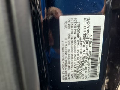 2026 Honda Passport RTL