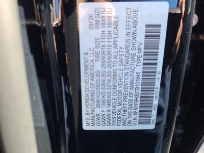 2026 Honda Passport RTL
