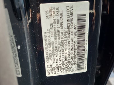 2026 Honda Passport AWD RTL