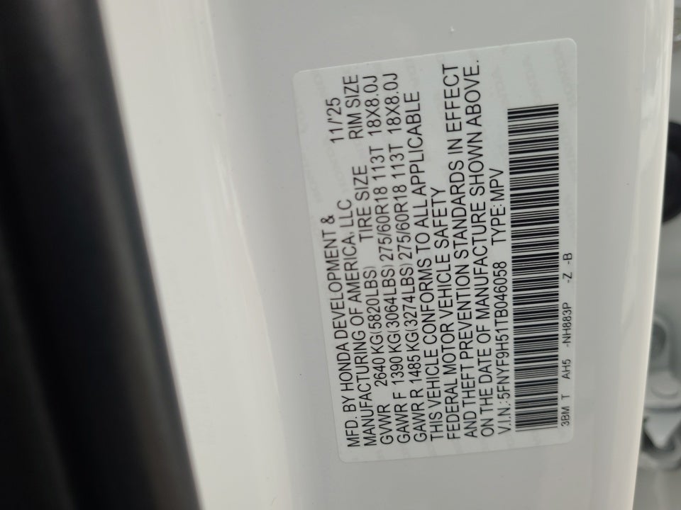 2026 Honda Passport AWD TrailSport Blackout