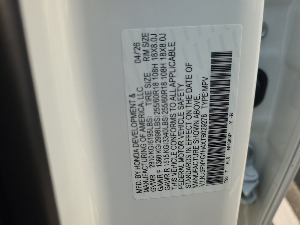 2026 Honda Pilot EX-L