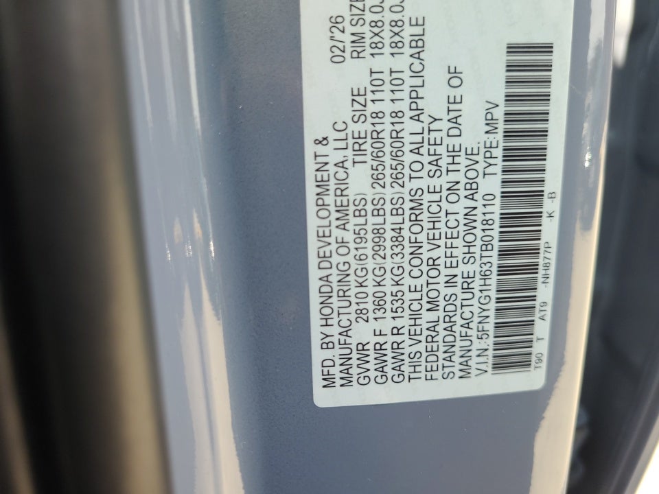 2026 Honda Pilot TrailSport