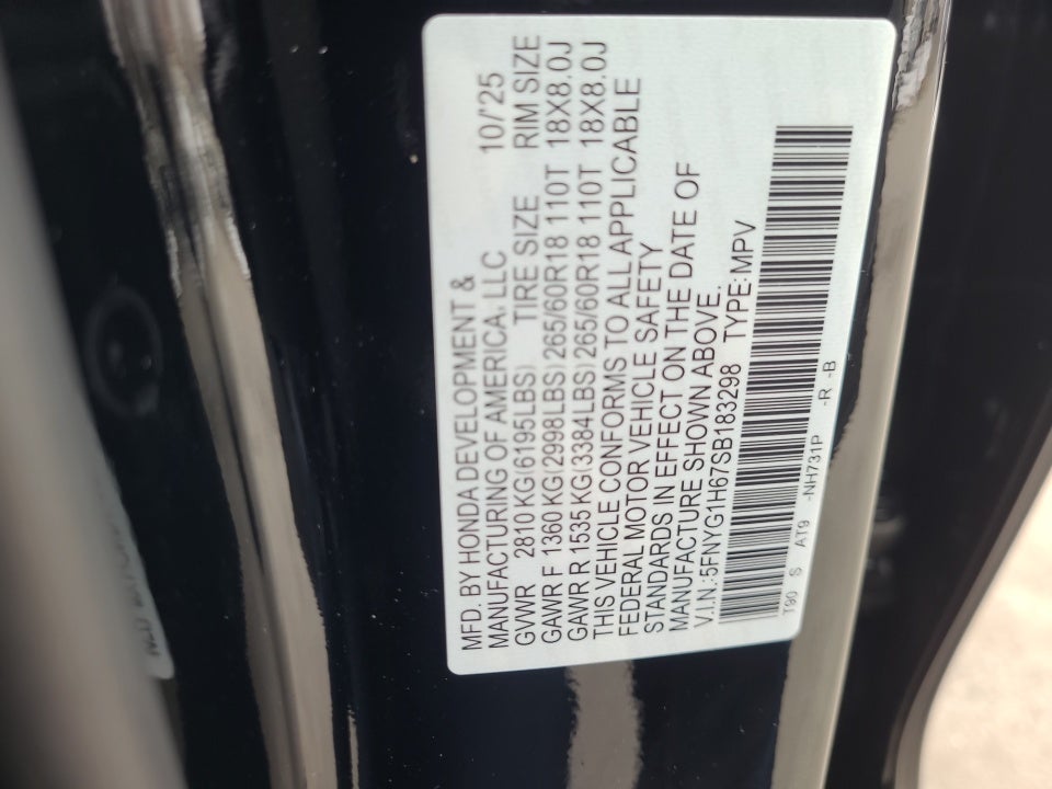 2025 Honda Pilot TrailSport