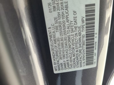 2026 Honda Pilot Touring