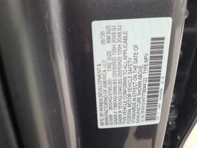 2026 Honda Pilot Touring