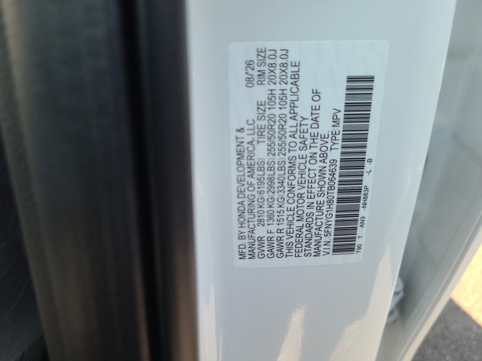2026 Honda Pilot Elite