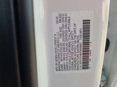 2026 Honda Pilot Elite