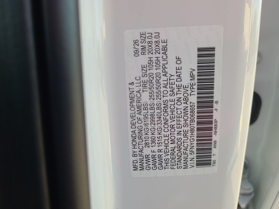 2026 Honda Pilot Elite
