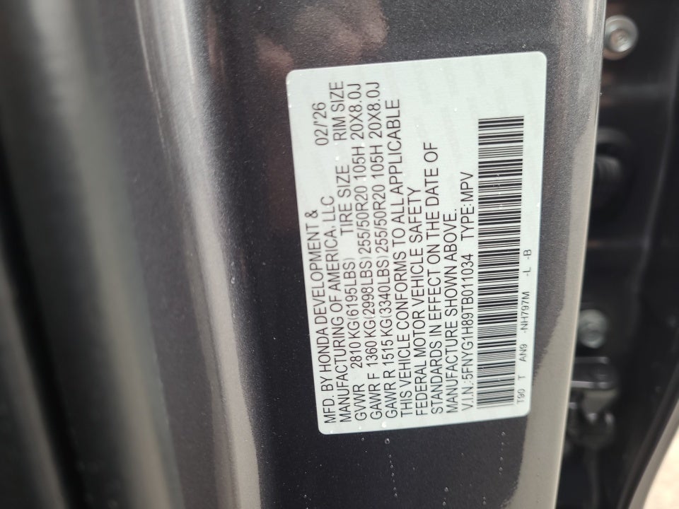 2026 Honda Pilot Elite