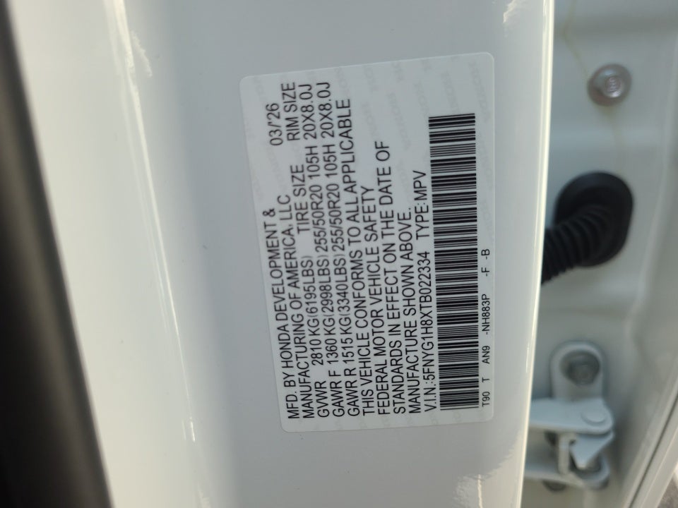 2026 Honda Pilot Elite