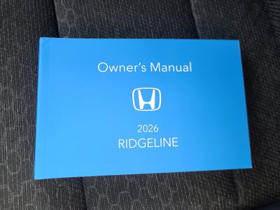 2026 Honda Ridgeline Sport