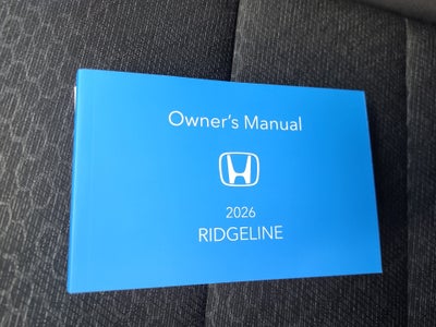 2026 Honda Ridgeline Sport