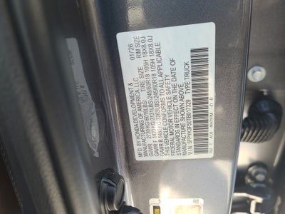 2026 Honda Ridgeline RTL