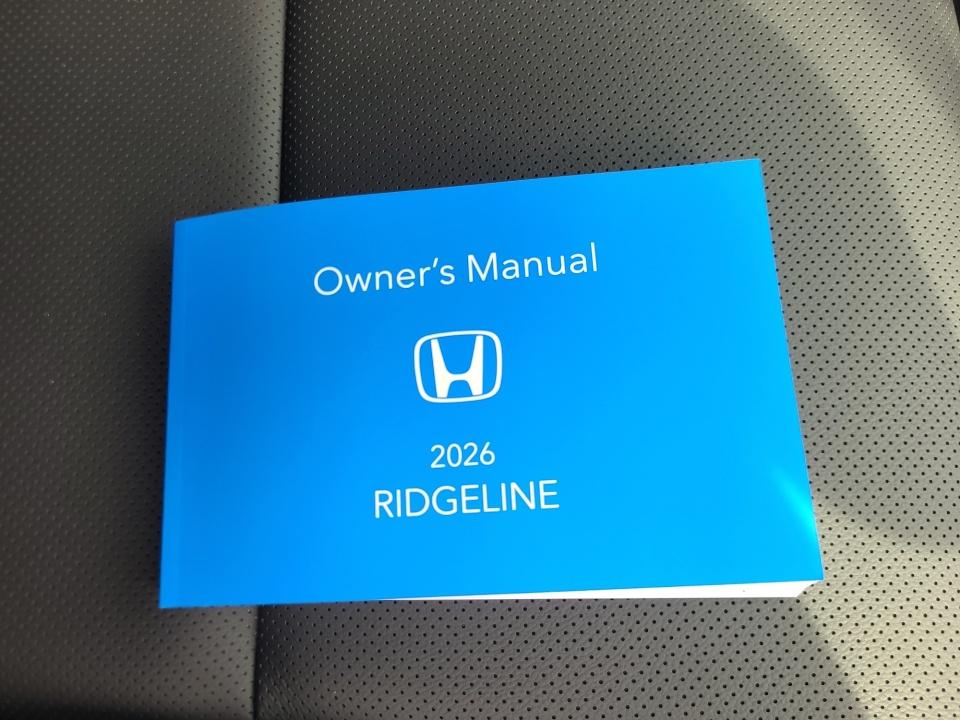 2026 Honda Ridgeline RTL