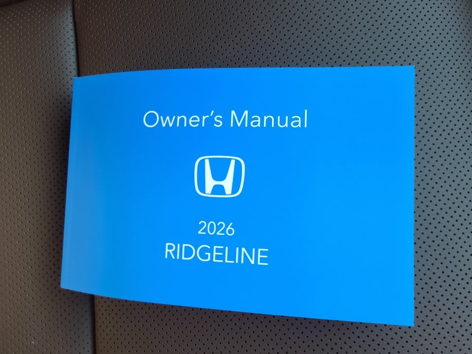 2026 Honda Ridgeline RTL