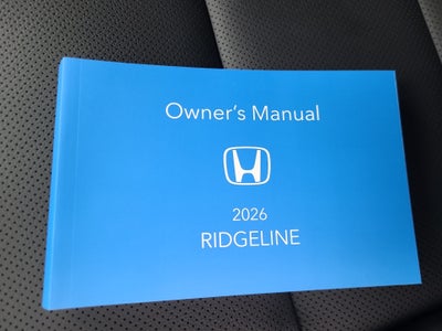 2026 Honda Ridgeline RTL