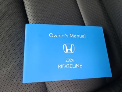 2026 Honda Ridgeline RTL