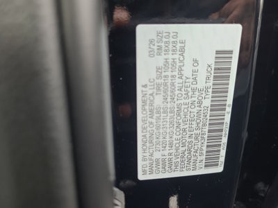 2026 Honda Ridgeline Black Edition
