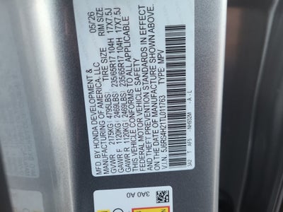 2026 Honda CR-V LX AWD